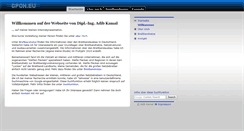 Desktop Screenshot of gpon.eu
